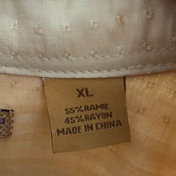 The Havanera Co Sahara Sun Button Down Shirt. XL NWT. - Picture 4 of 8